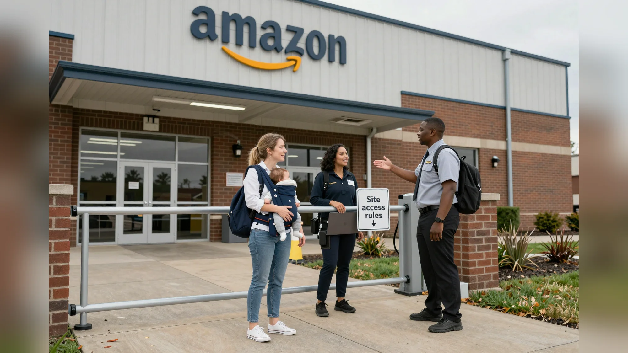 Amazon bars breastfeeding mum from fulfilment centre course