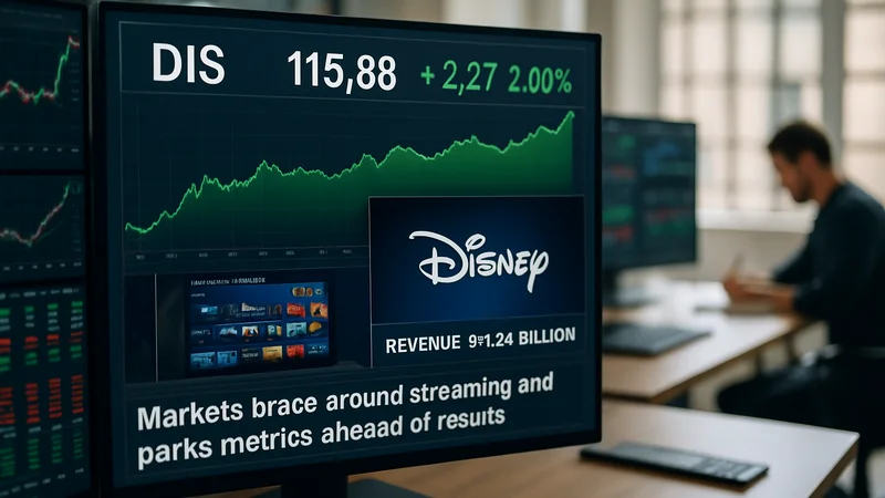 Disney earnings: $1.86 target, markets brace at open