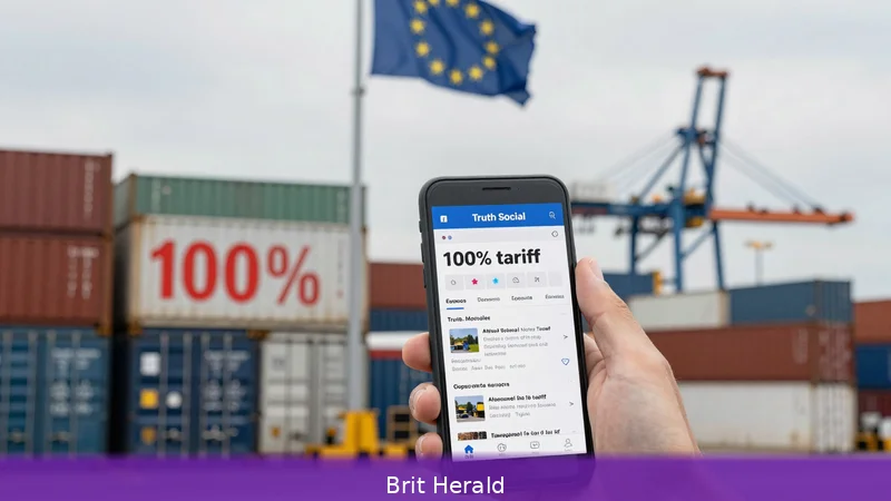 Trump threatens 100% tariff on European goods over digital services taxes