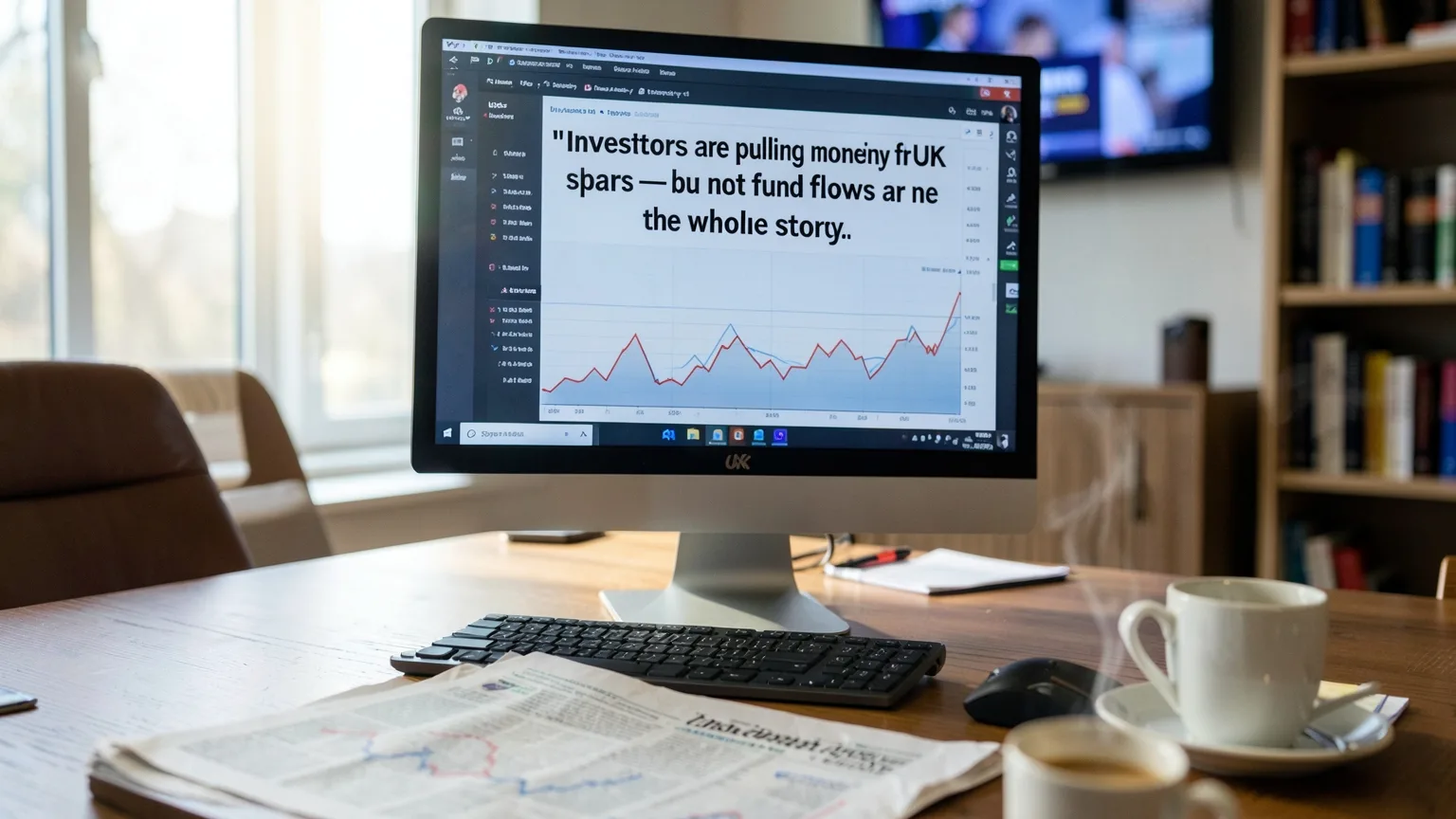 Investors are pulling money from UK shares — but fund flows are not the whole story