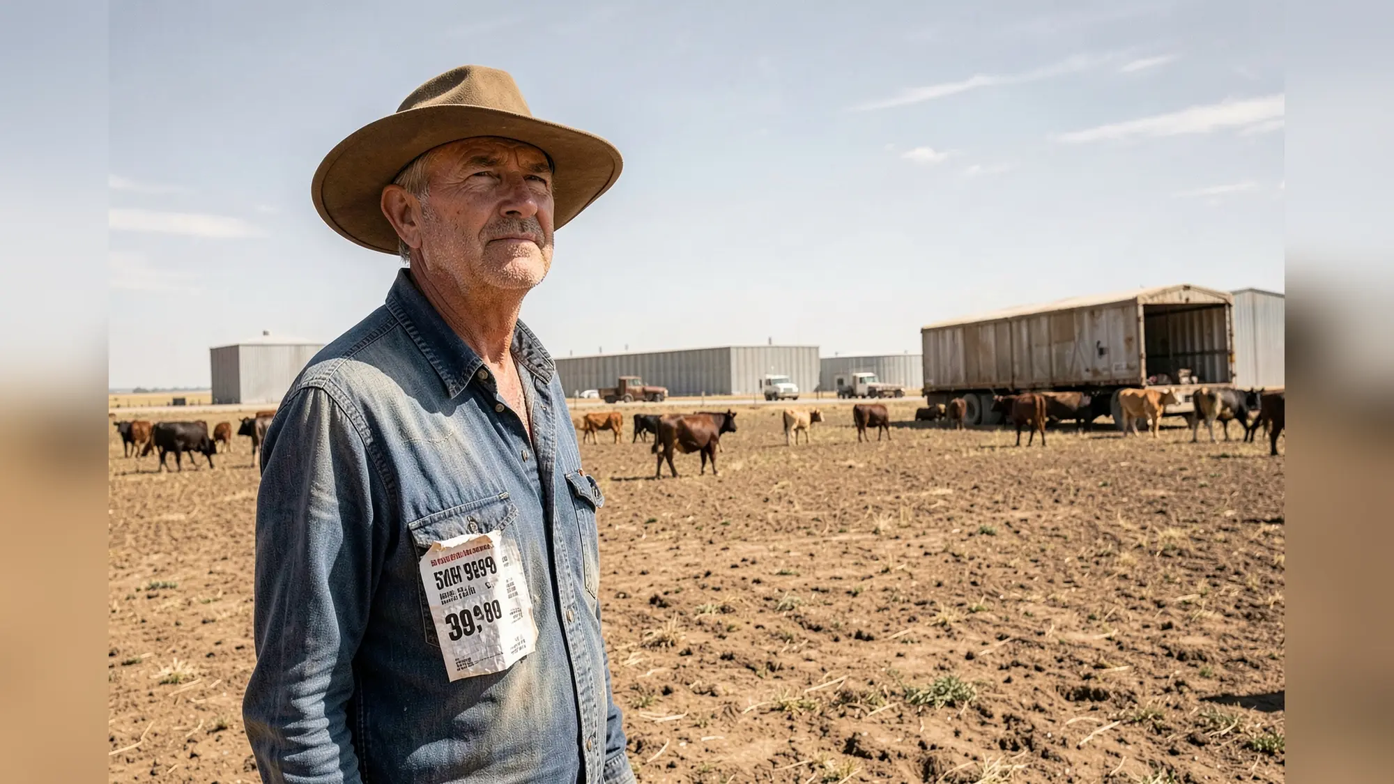 US beef prices 12% higher and ranchers still squeezed