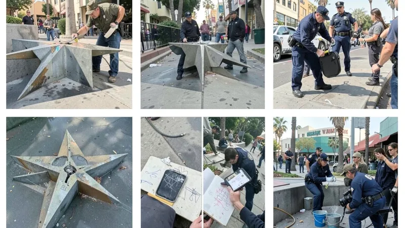 5 Steps After a Walk of Fame Star Is Vandalized