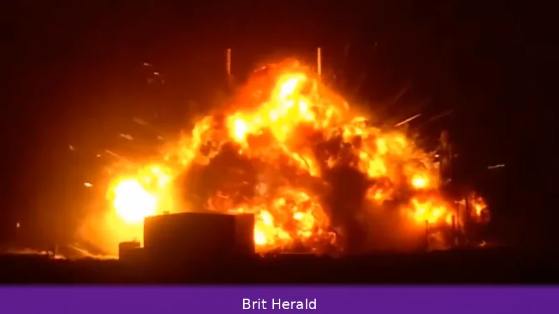 Blue Origin New Glenn explosion destroys Cape Canaveral pad