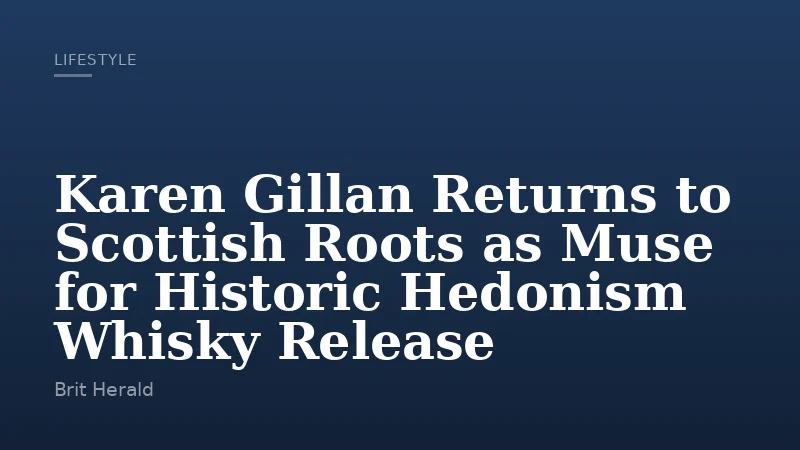 Karen Gillan Returns to Scottish Roots as Muse for Historic Hedonism Whisky Release
