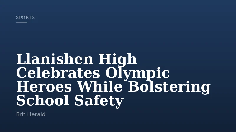Llanishen High Celebrates Olympic Heroes While Bolstering School Safety