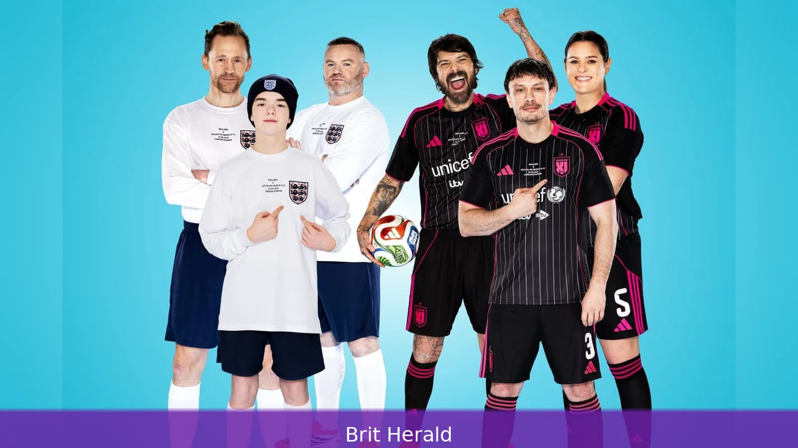 Soccer Aid 2026: 6:30pm kick-off at London Stadium
