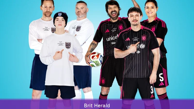 Soccer Aid 2026: 6:30pm kick-off at London Stadium