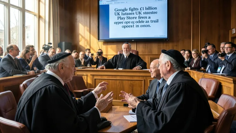 Google fights £1 billion UK lawsuit over Play Store fees as trial opens in London